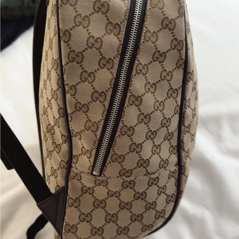 Gucci Beige and Brown Men's Backpack - Picture 5 of 9